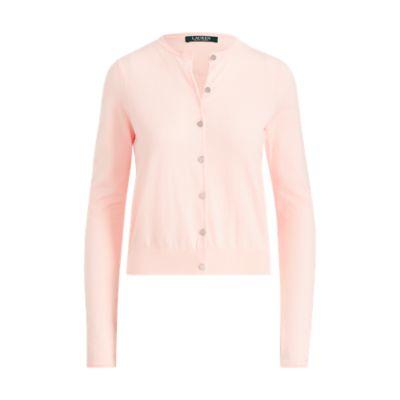 Ralph Lauren Cotton-blend Cardigan English Rose