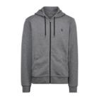 Ralph Lauren Double-knit Full-zip Hoodie Foster Grey Heather