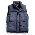 Ralph Lauren Rrl Cotton-blend Down Vest