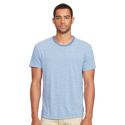 Polo Ralph Lauren Standard Fit Cotton T-shirt Baldwin Blue/white