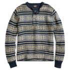 Ralph Lauren Rrl Cotton-blend Henley Sweater