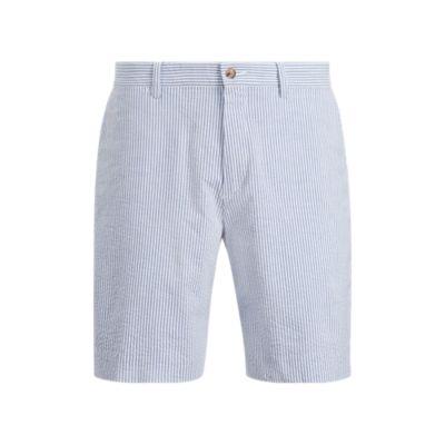Ralph Lauren Stretch Classic Fit Short Blue/white Bengal 36 Tall