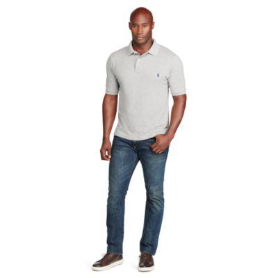 Ralph Lauren Classic Fit Mesh Polo Shirt Andover Heather 5x Big