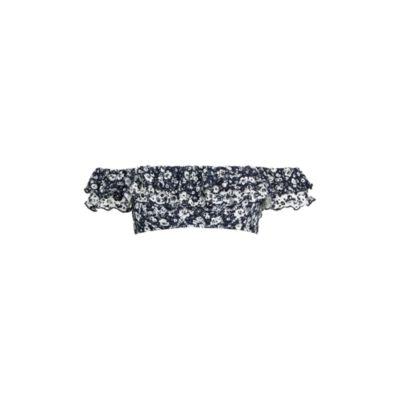 Ralph Lauren Floral Off-the-shoulder Top Nvy