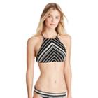 Polo Ralph Lauren Striped Halter Bikini Top Blc