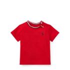 Ralph Lauren Cotton Jersey Ringer T-shirt Rl2000 Red 3m