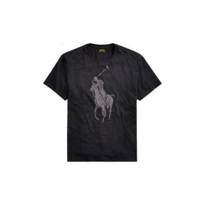 Ralph Lauren Classic Fit Cotton T-shirt Polo Black/black