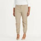 Ralph Lauren Lauren Woman Twill Tapered-leg Pant Khaki