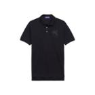 Ralph Lauren Custom Fit Piqu Polo Shirt Polo Black