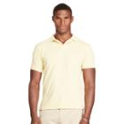 Polo Ralph Lauren Slim Fit Weathered Mesh Polo Banana Peel