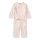 Ralph Lauren Fleece Top & Pant Set Morning Pink 3m