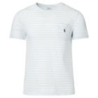 Polo Ralph Lauren Cotton Jersey Pocket T-shirt Coastal Blue/white