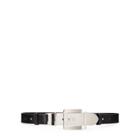 Ralph Lauren Letter Opener Calfskin Belt Black