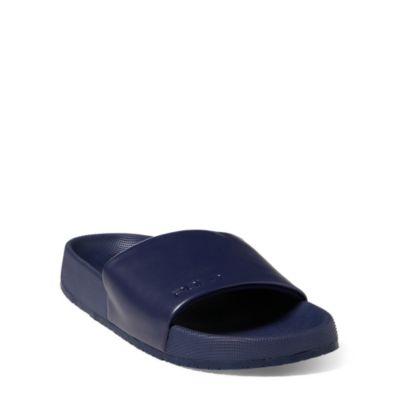 Ralph Lauren Cayson Pool Slide Sandal Newport Navy