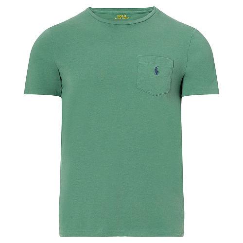 Polo Ralph Lauren Cotton Jersey Pocket T-shirt Antique Green