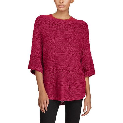 Ralph Lauren Lauren Raglan Cable-knit Sweater