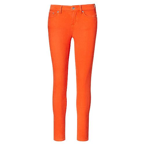Ralph Lauren Lauren Premier Skinny Ankle Jean Orange