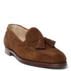 Ralph Lauren Marlow Suede Tassel Loafer Snuff