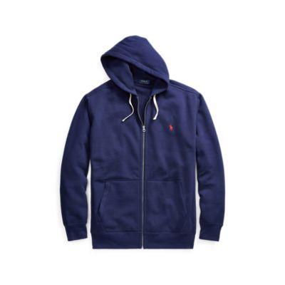 Ralph Lauren Cotton-blend-fleece Hoodie Cruise Navy 2x Big