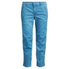 Ralph Lauren Cropped Stretch Twill Pant Dark Slate Blue