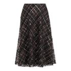 Ralph Lauren Angelica Beaded Tulle Skirt Black