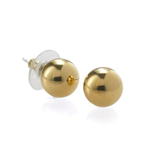 Ralph Lauren Lauren Gold Ball Studs Gold