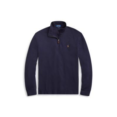 Ralph Lauren Estate-rib Cotton Pullover Rl Navy