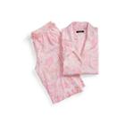 Ralph Lauren Cotton Bermuda Short Set Pink Paisley