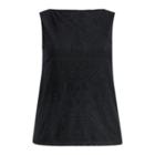 Ralph Lauren Geometric-embroidered Tank Polo Black