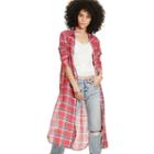 Ralph Lauren Denim & Supply Plaid Wool-cotton Tunic Selby Plaid