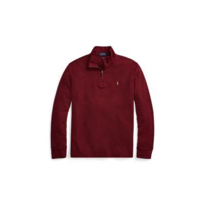 Ralph Lauren Estate Rib Half-zip Pullover Classic Wine 4x Big
