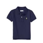 Ralph Lauren Cotton Mesh Polo Shirt French Navy 24m