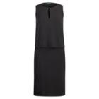 Ralph Lauren Jersey Keyhole Dress Polo Black