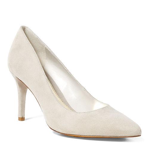 Ralph Lauren Lauren Reave Suede Pump Cloud Grey