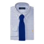 Polo Ralph Lauren Checked Cotton Dress Shirt White/yellow