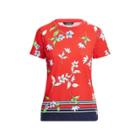 Ralph Lauren Floral Jersey T-shirt Red Multi Mp