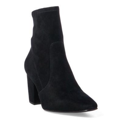 Ralph Lauren Maeve Suede Bootie Black