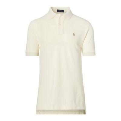 Ralph Lauren Classic Fit Mesh Polo Shirt Chic Cream