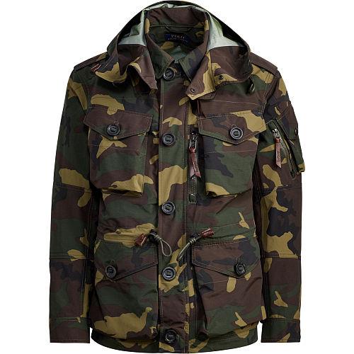 Polo Ralph Lauren Camo Hooded Utility Jacket