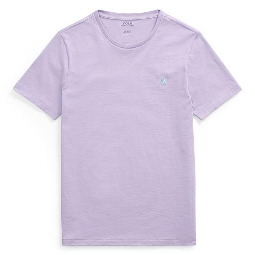 Polo Ralph Lauren Custom-fit Cotton T-shirt York Purple