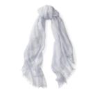 Ralph Lauren Lauren Sonia Metallic Stripe Scarf Cloud Blue