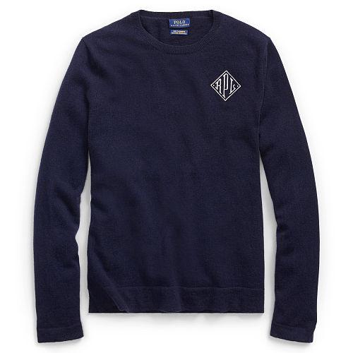 Polo Ralph Lauren Monogram Cashmere Sweater