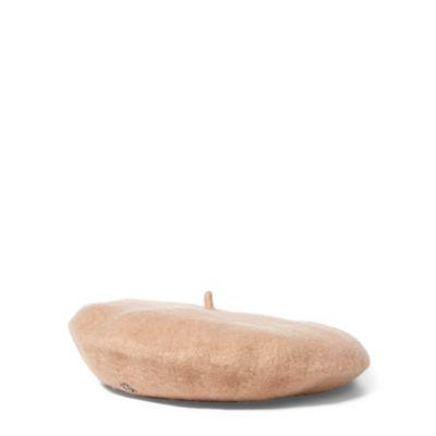 Ralph Lauren Basque Wool Beret Camel