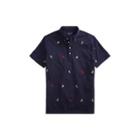 Ralph Lauren Classic Fit Knit Oxford Shirt Sailing Multi 5x Big
