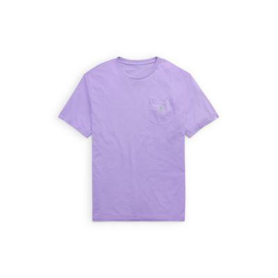 Ralph Lauren Classic-fit Cotton T-shirt Charter Purple L Tall