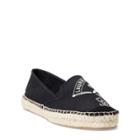 Ralph Lauren Dillan Canvas Espadrille Black/white