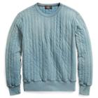 Ralph Lauren Rrl Quilted Cotton Sweatshirt