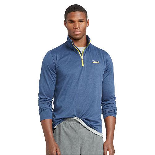 Ralph Lauren Polo Sport Stretch Jersey Pullover Basic Navy Heather