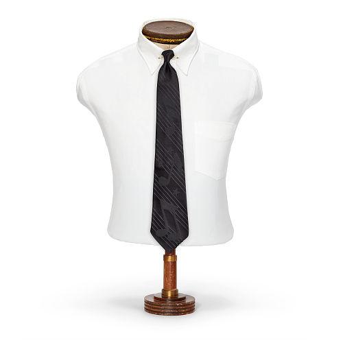 Ralph Lauren Rrl Handmade Musical-note Silk Tie