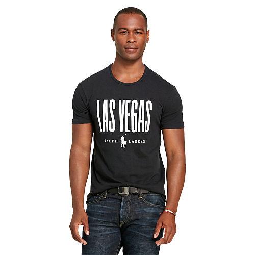 Polo Ralph Lauren Custom-fit Las Vegas T-shirt Polo Black